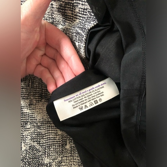 M.M. LAFLEUR Women’s 10 The Aditi Dress in Crackle Black/White -Knee Length- NWT - Picture 11 of 13